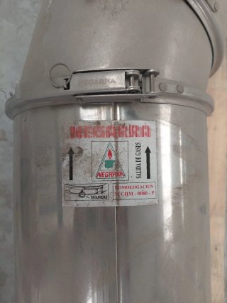 Tubería de calefacción metálica