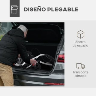 Andador para ancianos con bolsa