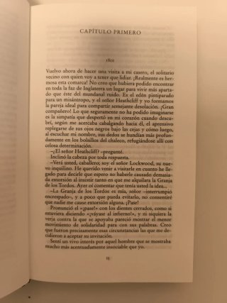 Cumbres Borrascosas. Emily Bronte.