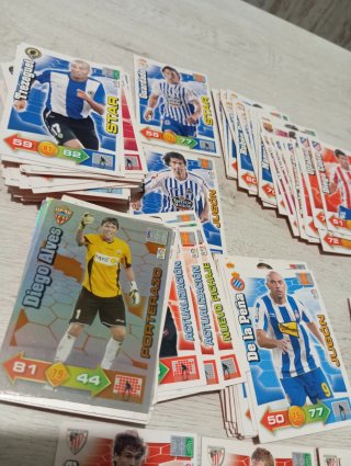 Lote 190 cromos Adrenalyn 2010/11 diferentes