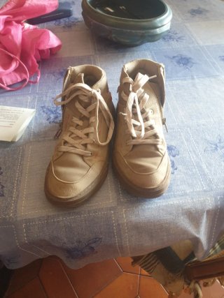 Botines tacón Marypaz marrón talla 37