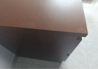 Urge venta: Mesita MALM IKEA madera oscura