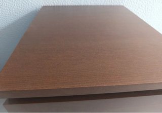 Urge venta: Mesita MALM IKEA madera oscura