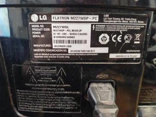 Monitor y TV LG Flatron 227 WDP