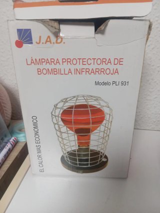 Lámpara Protectora Bombilla Infrarroja