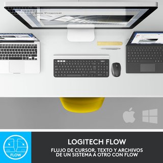 - Logitech ratón inalámbrico portátil