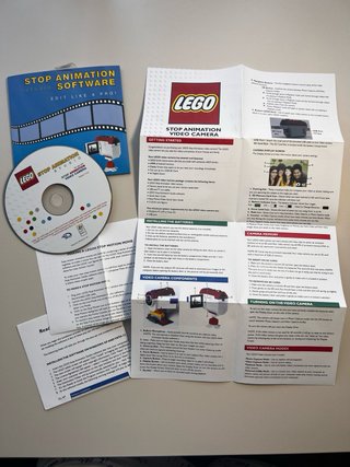 Videocámara Stop Motion LEGO + CD Software