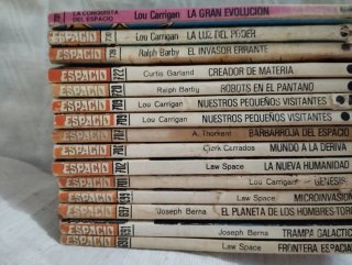Novelas ciencia ficción , dos euros por unidad