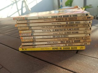 Novelas ciencia ficción , dos euros por unidad
