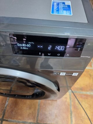 Lavadora Samsung Gris