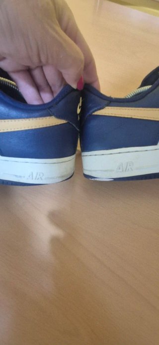 Nike Air Force 1 Blu/Bianco/giallo