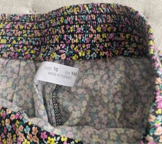Falda pantalón niña T10 floral