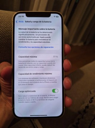 iPhone 12 blanco 128 Gb en perfecto estado exterio