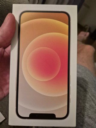 iPhone 12 blanco 128 Gb en perfecto estado exterio