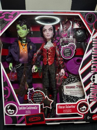 Monster High Spelldon y Kieran Valentine