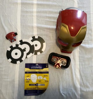 Máscara Realidad Aumentada Iron Man Hero Vision