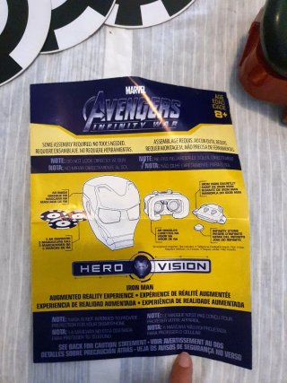 Máscara Realidad Aumentada Iron Man Hero Vision