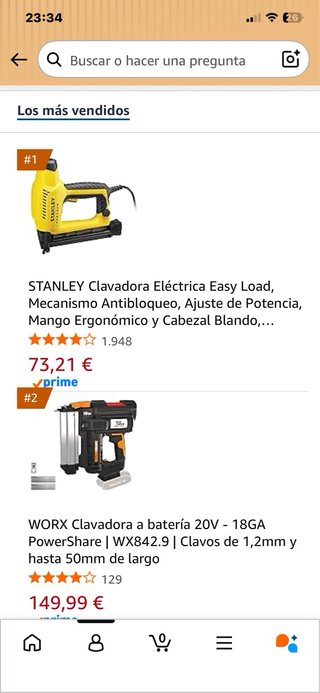 Stanley Clavadora Eléctrica 6-TRE650