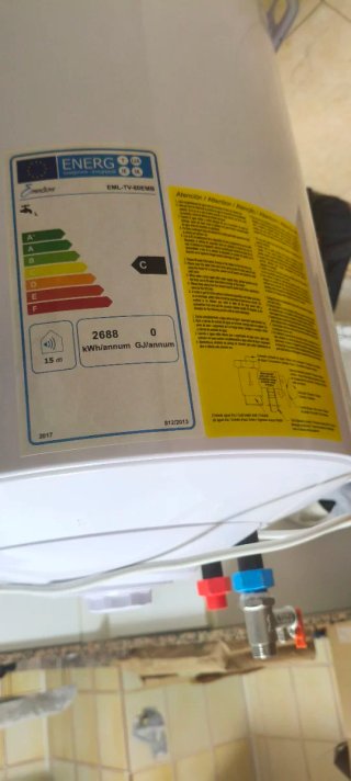 NEGOCIABLE Termo eléctrico Emelson 80L Clase C