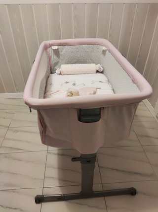 Cuna Colecho Chicco Next2me Original Rosa