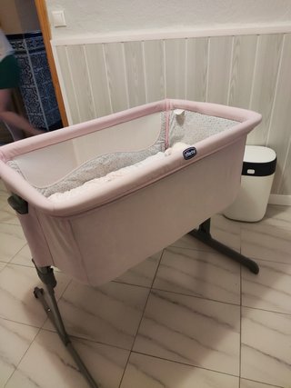 Cuna Colecho Chicco Next2me Original Rosa