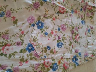 Pantalón mujer estampado floral talla 38
