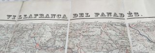 1926 MAPA VILLAFRANCA DEL PANADÉS