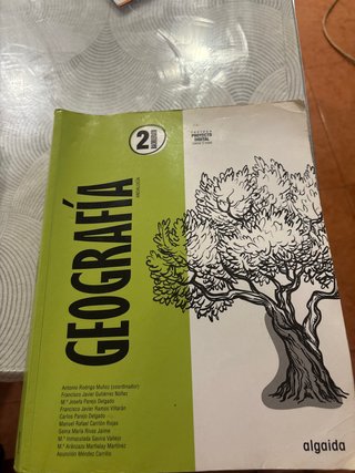 Libro geografia 2 de bachillerato