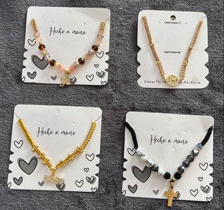 Pulseras artesanales hechas a mano