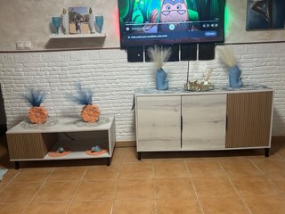 Mueble comedor Conforama + mesa