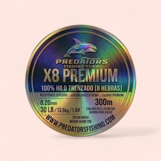 Hilo Trenzado Pesca X8 Premium Camuflaje