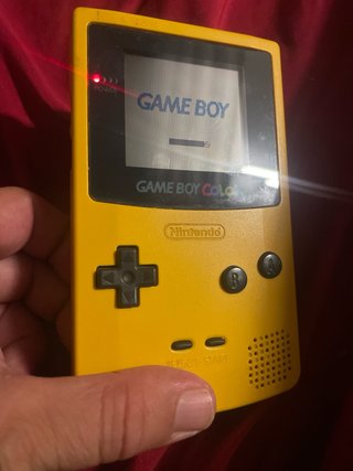 Nintendo Game Boy Color Amarillo
