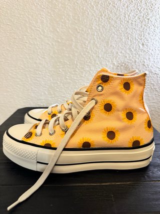 Converse plataforma girasol