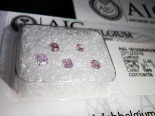 Diamantes Naturales Certificado AIG BELGIUM