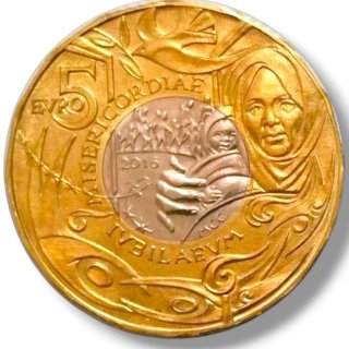 SAN MARINO 2016 MONEDA DE 5 EUROS EN COINCARD