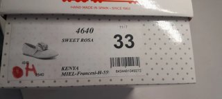Zapatos niña Sweet Rosa talla 33