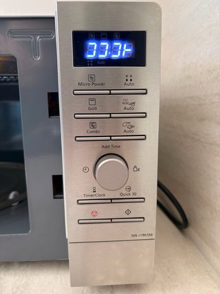Microondas Panasonic Acero Inoxidable