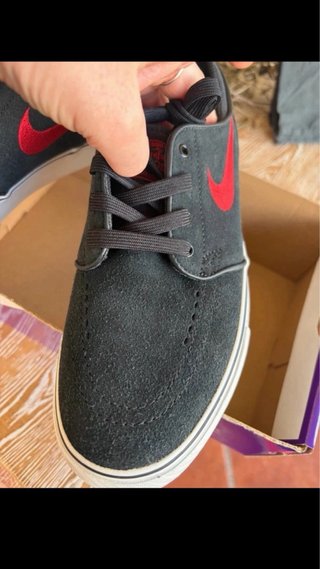Zapatillas Nike SB Janoski OG Negras Rojas