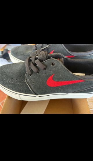 Zapatillas Nike SB Janoski OG Negras Rojas