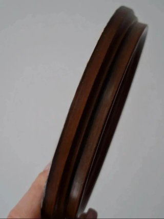 Dipinto a olio con cornice ovale