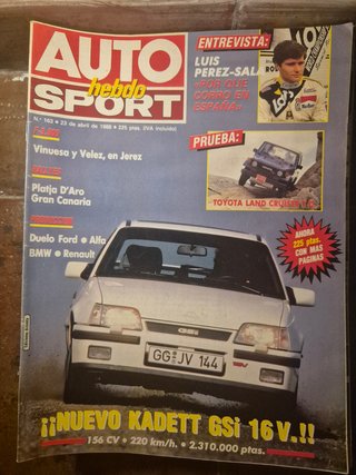 Revista Auto Hebdo Sport Número 163