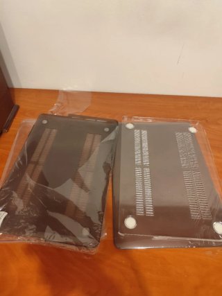 Fundas MacBook Pro/Air Transparente y Gris