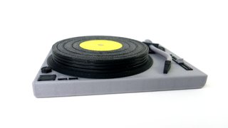 Set di posa-bicchieri per giradischi