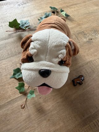 Peluche Bulldog MINI Original + Goma MINI regalo