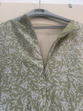 Vestido verano verde Estampado floral