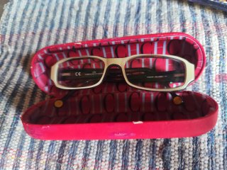 Estuche Gafas Carolina Herrera Rojo