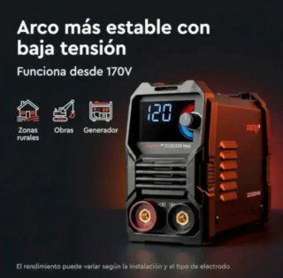 Soldador Inverter IGBT MMA 4800W 20-120A