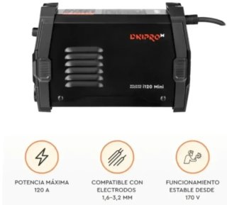 Soldador Inverter IGBT MMA 4800W 20-120A