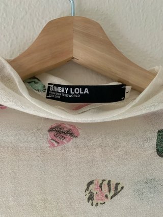 Jersey fino estampado multicolor