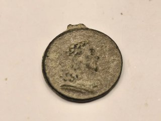 2 medallas antiguas para limpiar